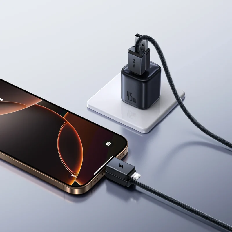 Baseus P10383000121-02 Sri Lanka, Baseus 60W Two-for-Two Cable Sri Lanka, Baseus U+C to C+L Cable Sri Lanka, Baseus Fast Charging Cable Cosmic Black, Baseus Dual Input Charging Cable Nugegoda