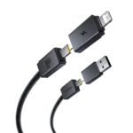 Baseus P10383000121-02 Sri Lanka, Baseus 60W Two-for-Two Cable Sri Lanka, Baseus U+C to C+L Cable Sri Lanka, Baseus Fast Charging Cable Cosmic Black, Baseus Dual Input Charging Cable Nugegoda