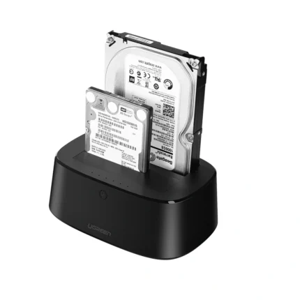 UGREEN CM198 USB 3.0 Dual-Bay SATA HDD SSD Docking Station – 50857