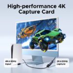 UGREEN HDMI USB Type-C 2K 30Hz Video Capture Card 1080P 60FPS CM629 15389