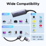 UGREEN HDMI USB Type-C 2K 30Hz Video Capture Card 1080P 60FPS CM629 15389