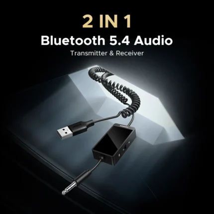 UGREEN Bluetooth Audio Receiver Transmitter aptX Low Latency BT303 45236